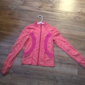 A cute active zip up